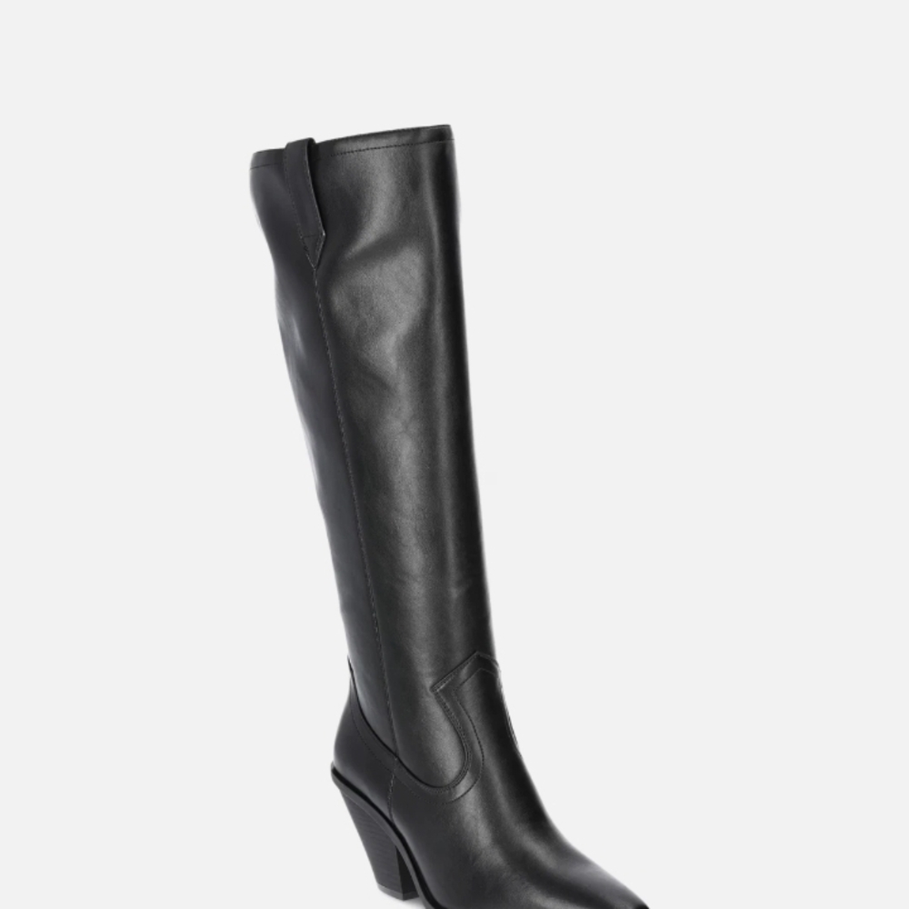 Scoop NYC Black Heeled Boots